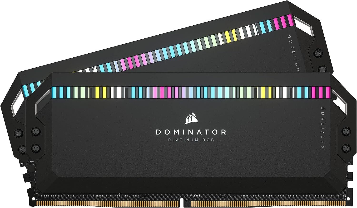 CORSAIR DOMINATOR PLATINUM RGB DDR5 RAM 32GB (2x16GB) 5200MHz CL40 Intel XMP iCUE Compatible Computer Memory