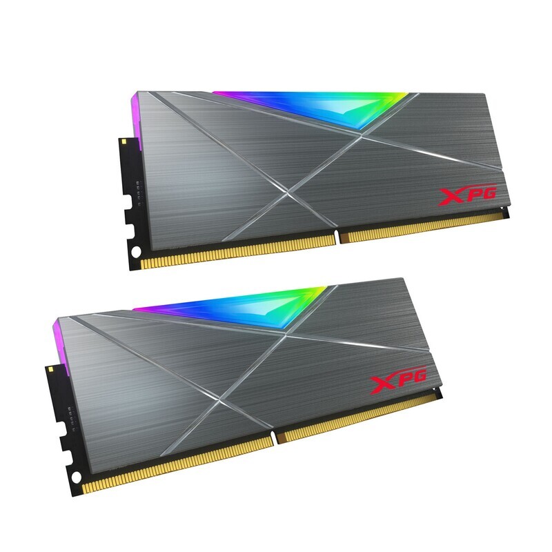ADATA XPG SPECTRIX D50 DDR4-3600 32GB(2X16GB) RGB MEMORY MODULE GREY