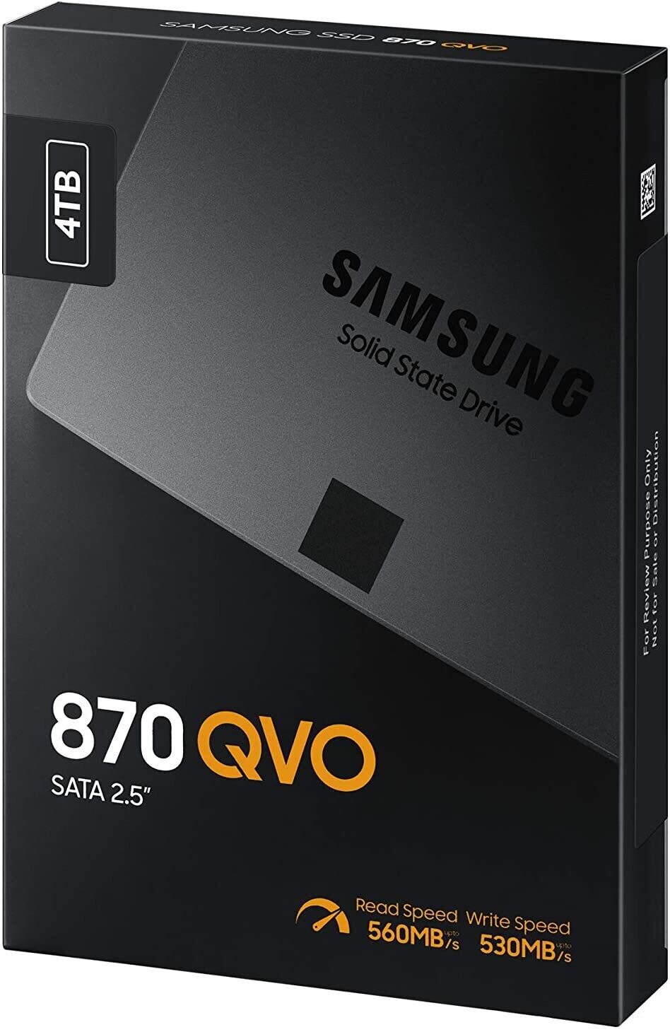 Samsung 870 QVO 4TB SATA III 2.5 inch SSD