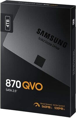 Samsung 870 QVO 4TB SATA III 2.5 inch SSD