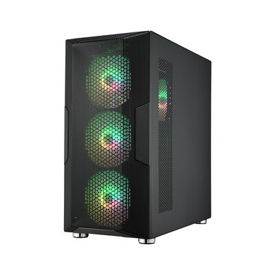 FSP CUT 592 ATX TG Case (Free 4x 140mm ARGB Fans)