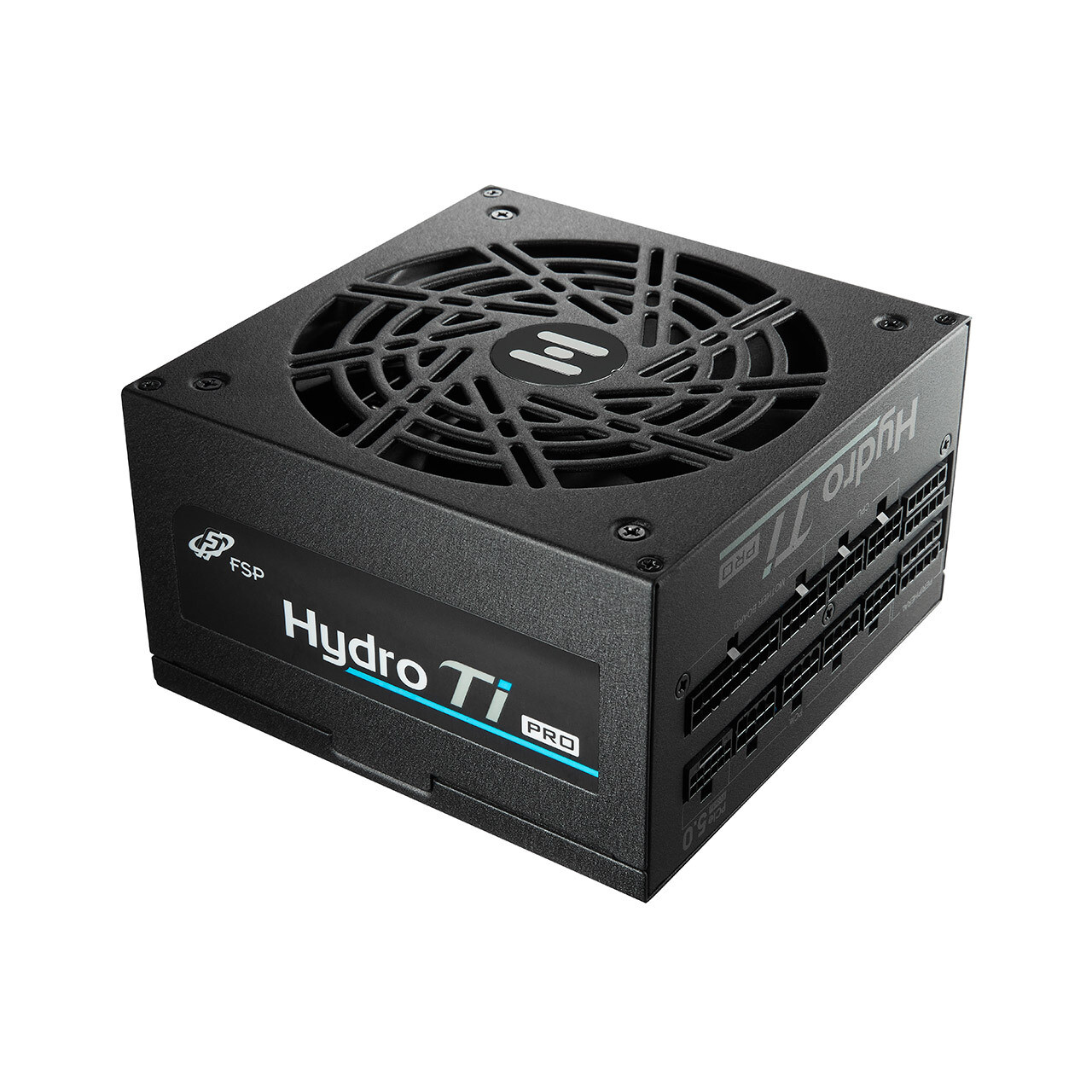 FSP Hydro Ti PRO 850W 80PLUS TITANIUM PFC Fully Modular Power Supply (100% Japan Caps) COMPACT 150mm size ATX 3.0 PCIe Gen5