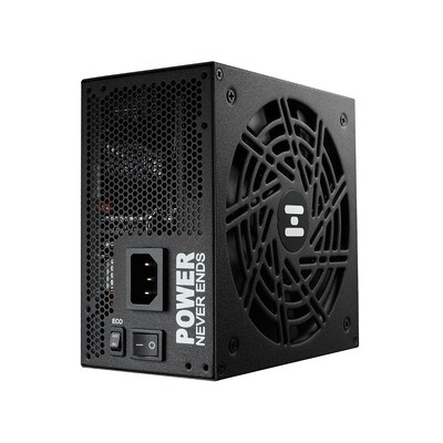 FSP Hydro Ti PRO 850W 80PLUS TITANIUM PFC Fully Modular Power Supply (100% Japan Caps) COMPACT 150mm size ATX 3.0 PCIe Gen5