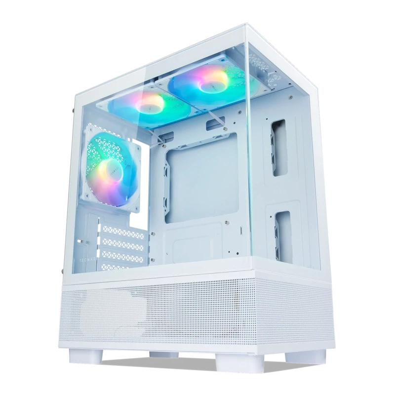 Tecware Infinity M2 Dual TG MATX Gaming Case ( Free 3x 120mm ARGB Fans )