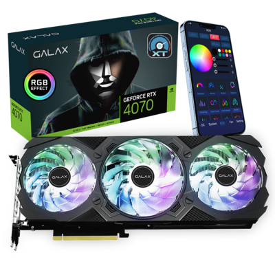 Galax GeForce RTX 4070 EX Gamer 12GB GDDR6X 192-bit Graphics Card