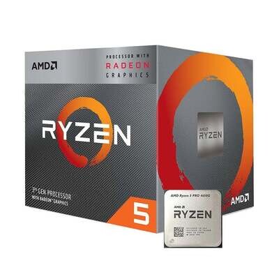 AMD Ryzen 5 PRO 4650G Processor 3.7Ghz 6 cores 12 Threads Processor