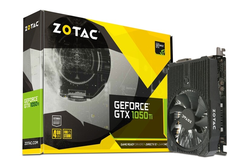 ZOTAC GeForce® GTX 1050 Ti Mini 4GB GDDR5 128-bit Video Card
