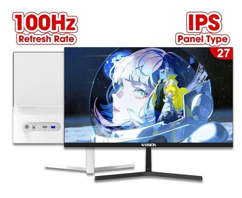 NVISION N2755PRO-B 27&quot; 100HZ IPS 1080P FHD LED Monitor