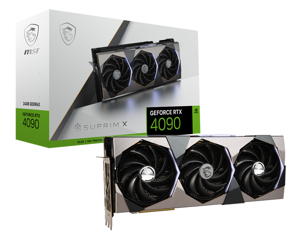 MSI GeForce RTX 4090 SUPRIM X 24GB GDDR6X 384-bit Video Card
