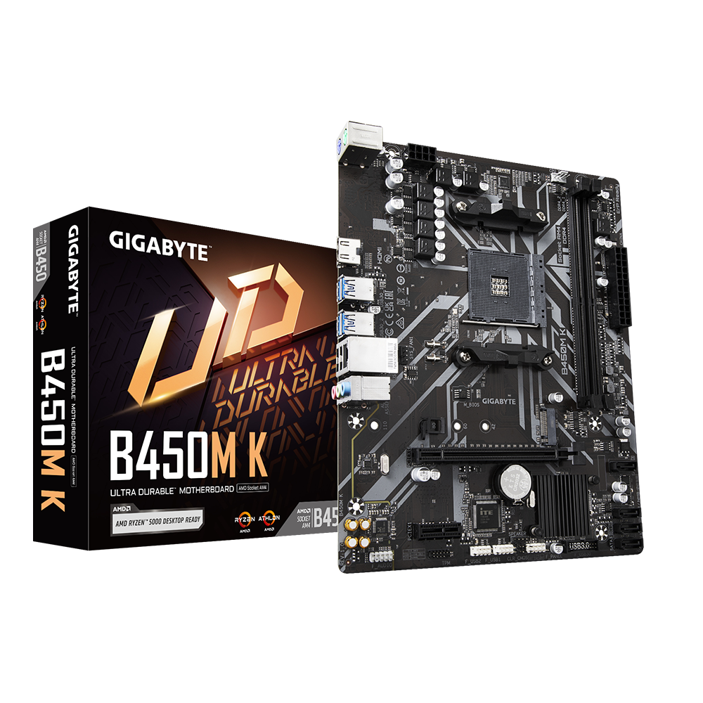 GIGABYTE GA-B450M-K Motherboard