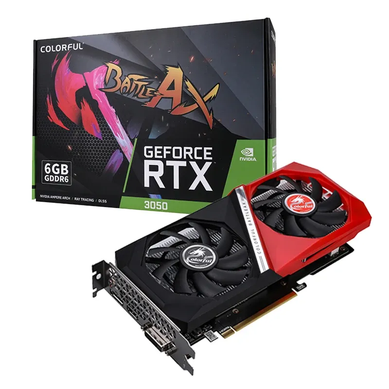 Colorful iGame GeForce RTX™ 3050 NB DUO 6GB 96-bit GDDR6 Video Card