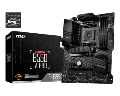 MSI B550-A PRO ATX Motherboard MSI B550-A PRO ATX Motherboard