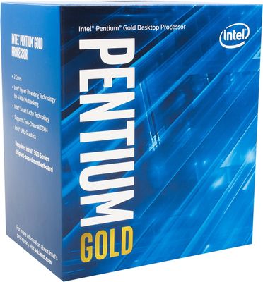 Intel® Pentium® Gold G5400 Desktop Processor 2 Core 4 Threads 3.7GHz LGA1151 300 Series 54W/58W
