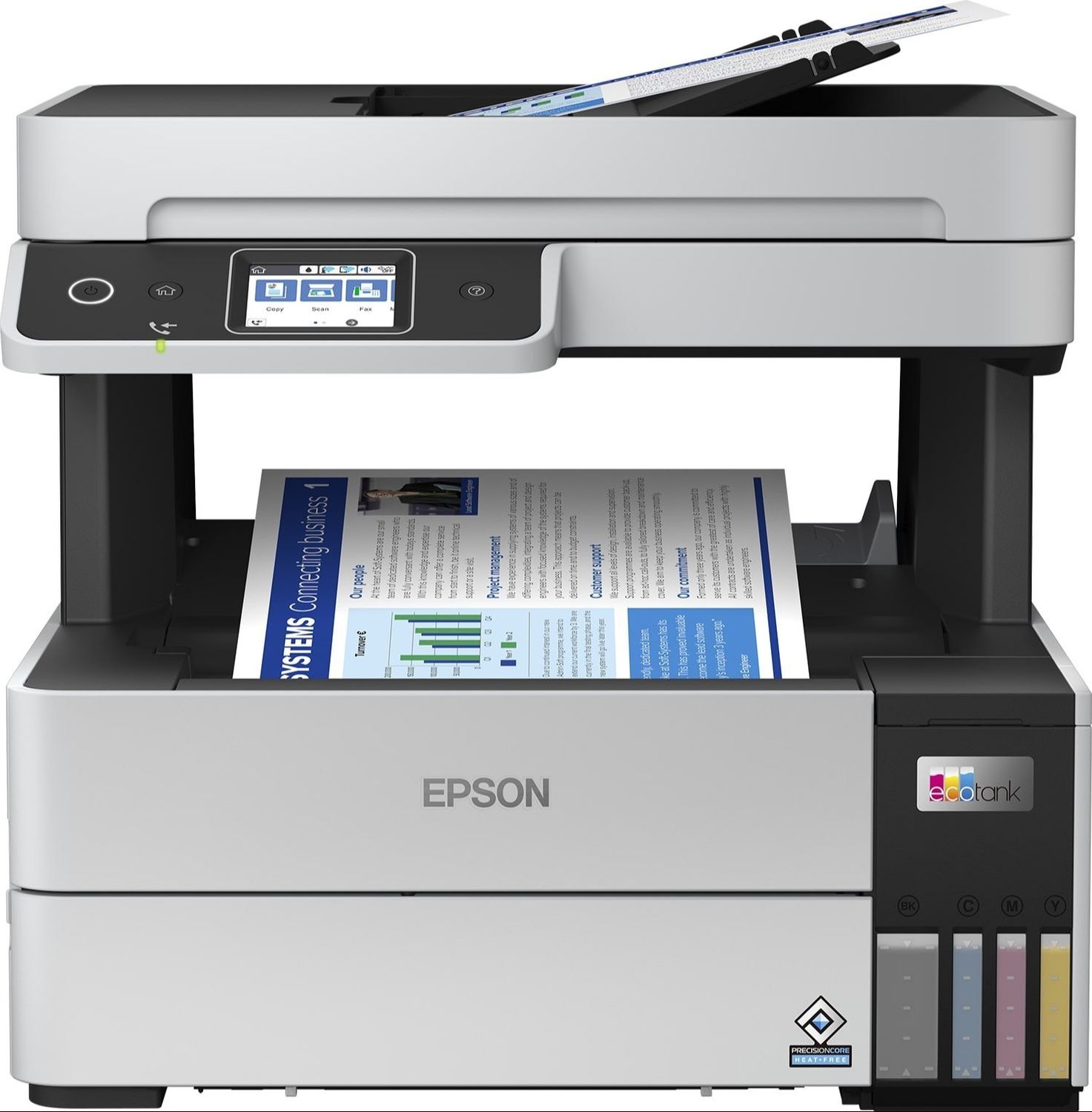 Epson Printer STYLISH DESIGN, QUALITY PRINTS Robust and reliable EcoTank L6460 A4 Ink Tank Printer