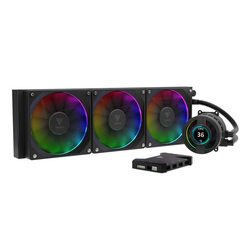 Gamdias Chione 360mm AIO CPU ARGB Liquid Cooler