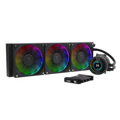 Gamdias Chione 360mm AIO CPU ARGB Liquid Cooler