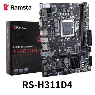 Ramsta RS-H311D4 Intel LGA 1151 DDR4 M-ATX Motherboard Ramsta RS-H311D4 Intel LGA 1151 DDR4 M-ATX Motherboard