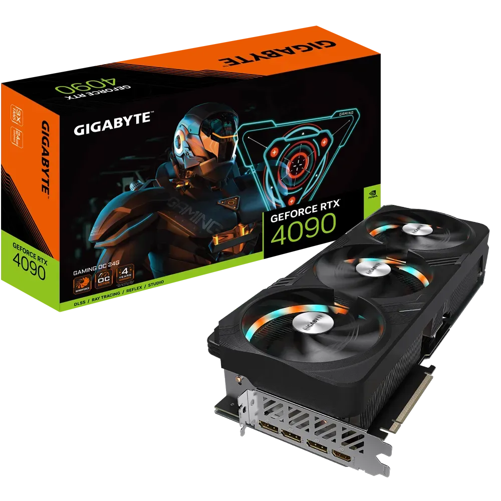 GIGABYTE GeForce RTX 4090 GAMING OC 24GB GDDR6X 384-bit DP*3/HDMI 2.1