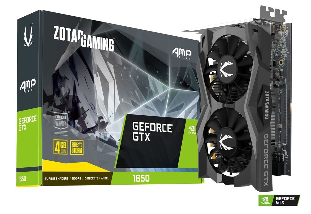 ZOTAC GAMING GeForce GTX 1650 AMP Core 4GB GDDR6 128-bit Video Card