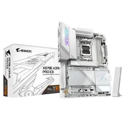 AORUS X870E PRO ICE WiFi DDR5 GAMING Motherboard AORUS X870E PRO ICE WiFi DDR5 GAMING Motherboard
