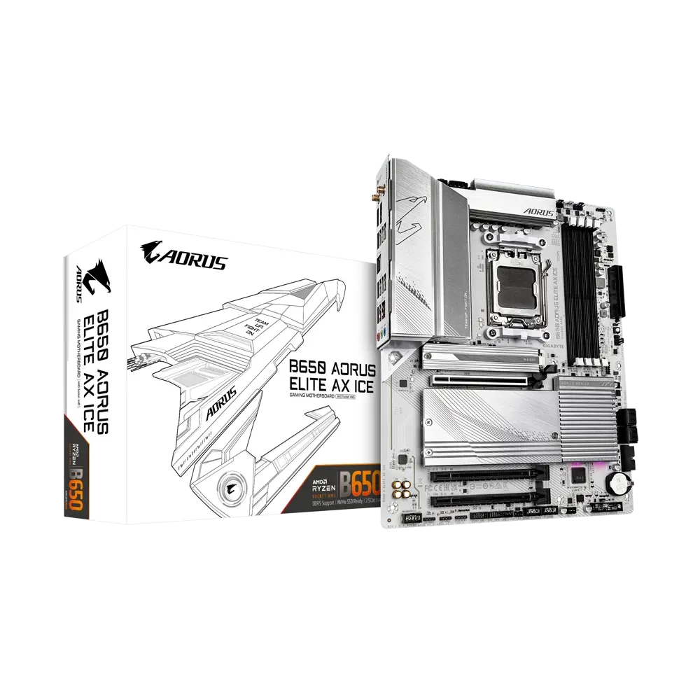 AORUS B650 ELITE AX ICE WIFI DDR5 MOTHERBOARD
