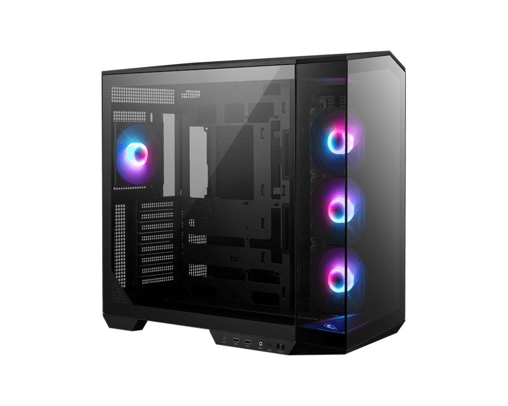 MSI MAG PANO 100R PZ ARGB Tempered Glass Case