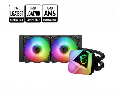 MSI MAG CORELIQUID C240 ARGB CPU COOLER