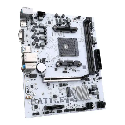 COLORFUL BATTLE-AX B550M-T PRO V14 White Gaming Motherboard COLORFUL BATTLE-AX B550M-T PRO V14 White Gaming Motherboard