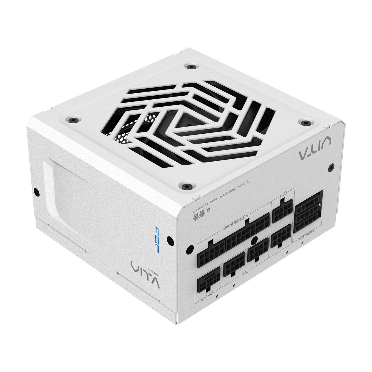 FSP VITA GM 850W White 80PLUS GOLD Full Modular ATX JAPAN Caps ATX 3.1 PCIe Gen 5.1 ACTIVE PFC POWER SUPPLY