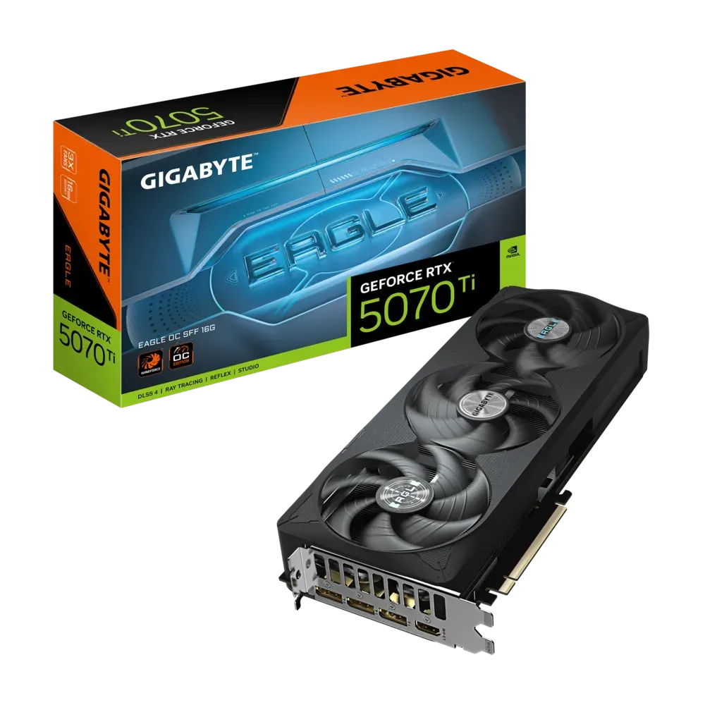 GIGABYTE GeForce RTX™ 5070 Ti EAGLE OC SFF 16G GDDR7 256-bit Video Card