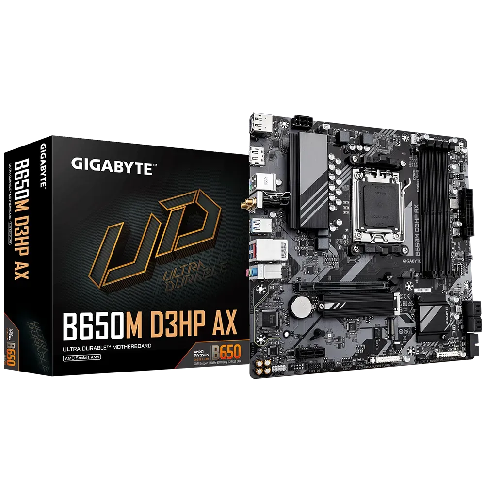 GIGABYTE B650M D3HP AX WIFI DDR5 MOTHERBOARD