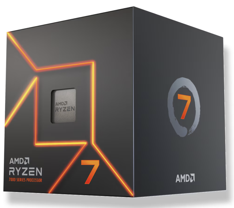 AMD RYZEN 7 7700 8-core, 16-Threads 3.8 GHz (5.3 GHz Max Boost) PROCESSOR - TRAY TYPE