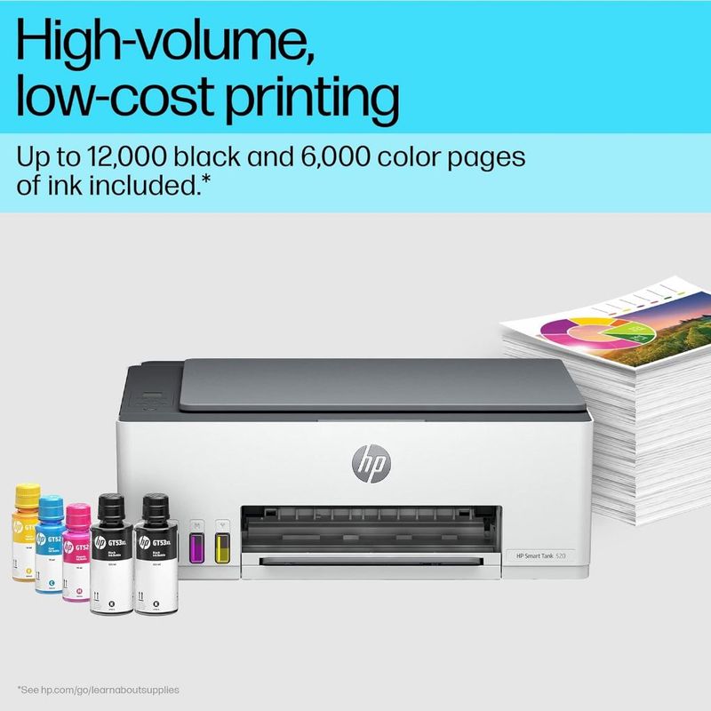 HP Smart Tank 520 All-in-One Printer
