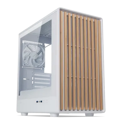 Tecware Timber M High Airflow Wood MATX TG Gaming Case ( Free 4x 120mm Fans )