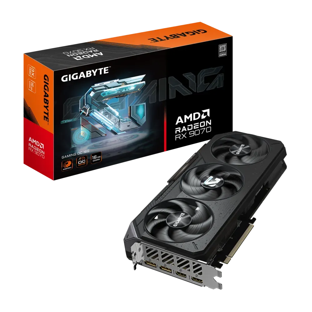 Gigabyte Radeon™ RX 9070 GAMING OC 16GB GDDR6 256 bit Video Card