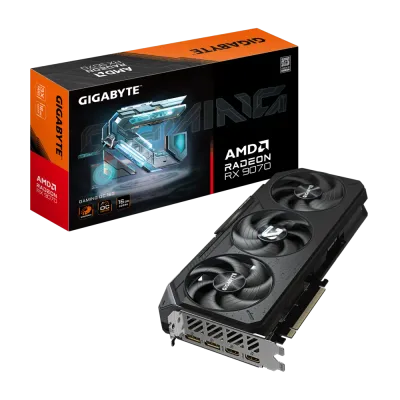 Gigabyte Radeon™ RX 9070 GAMING OC 16G GDDR6 256 bit Video Card Gigabyte Radeon™ RX 9070 GAMING OC 16G GDDR6 256 bit Video Card