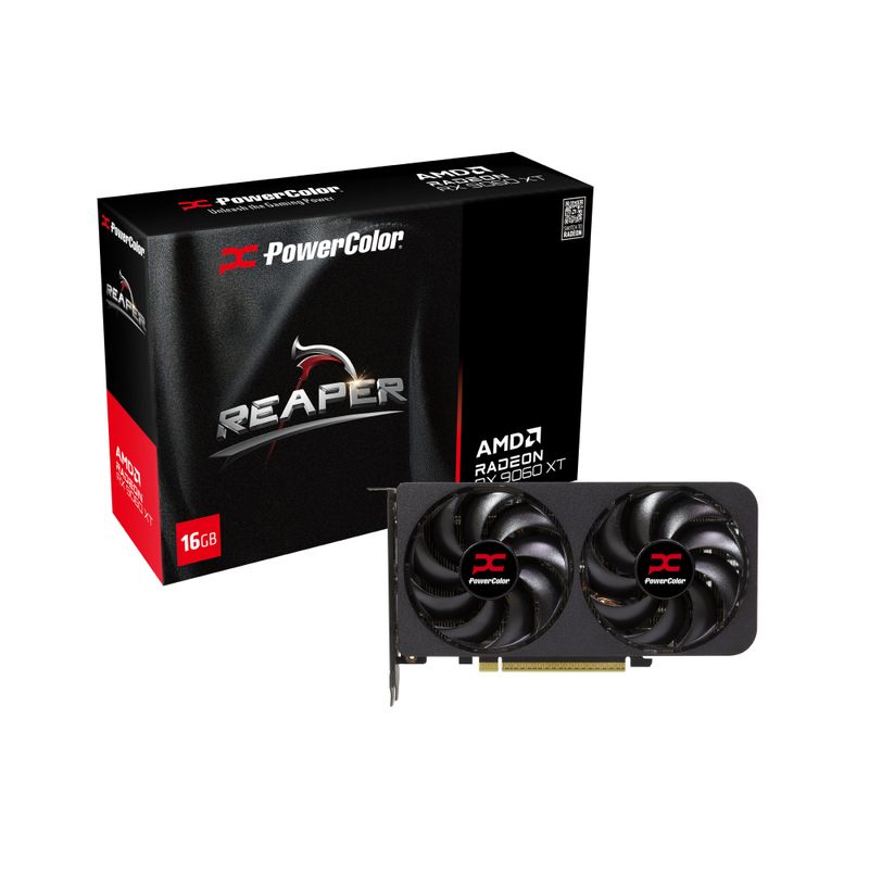 POWERCOLOR AMD Radeon™ RX 9060XT REAPER 16GB GDDR6 128 bit Video Card