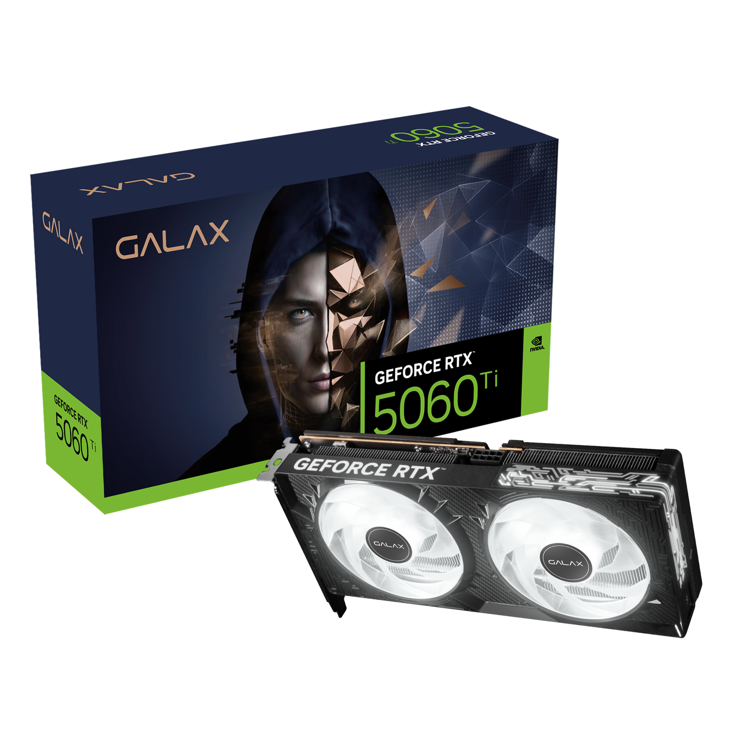 GALAX GeForce RTX™ 5060 Ti 1-Click OC 16GB GDDR7 128-bit Video Card