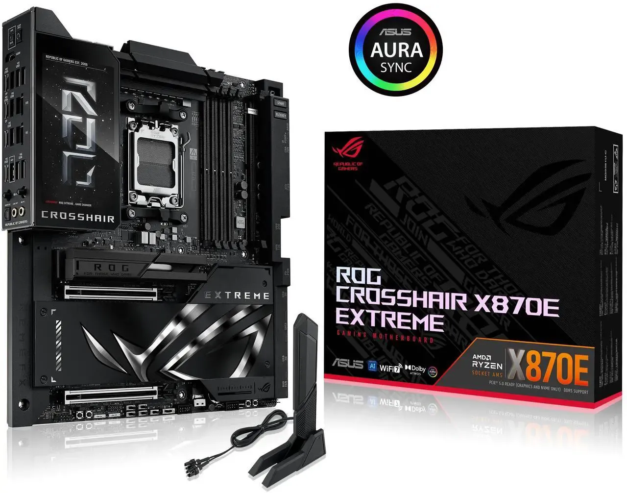 ASUS ROG X870E CROSSHAIR EXTREME WIFI DDR5 GAMING Motherboard