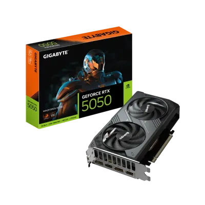 GIGABYTE GeForce RTX™ 5050 WINDFORCE OC 8G 128-bit Video Card