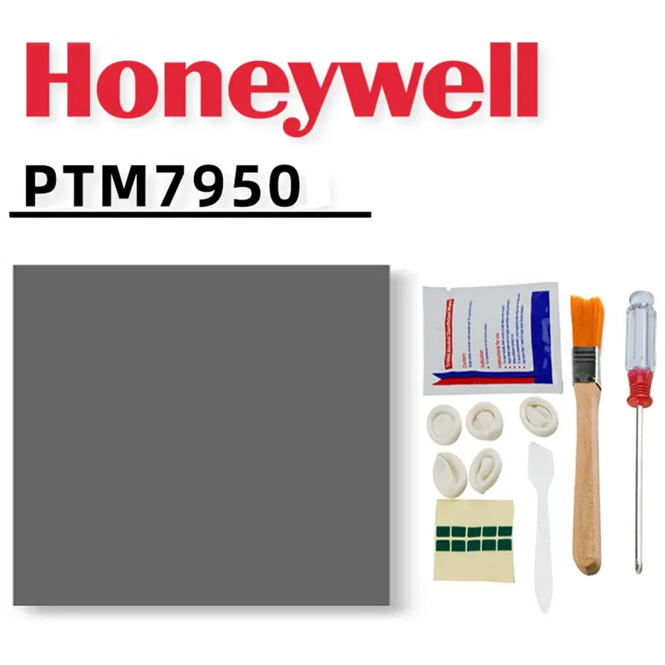 Honeywell PTM7950 Thermal Pad Silicone Thermal Pad for CPU Heat-Conducting Silicone Pads 8.5 w/Mk CPU Thermal Paste, Phase Change Thermal Pad for PS5 CPU Gpu SSD M.2 Laptop