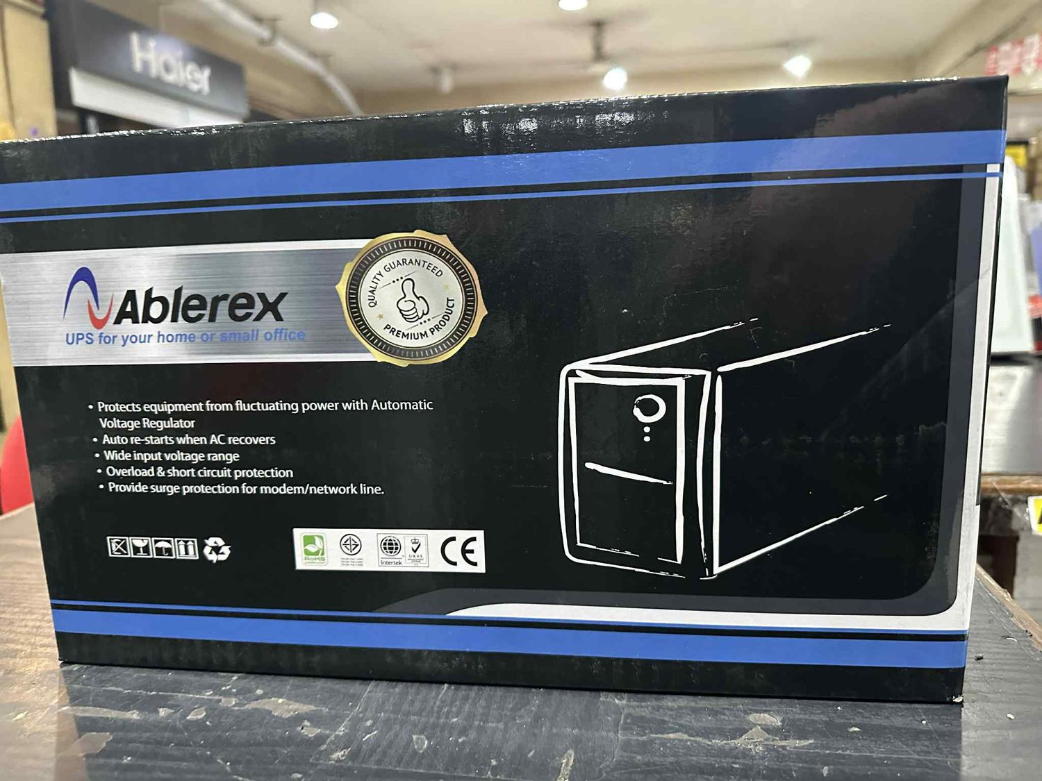 Ablerex 650VA Line Interactive UPS with AVR