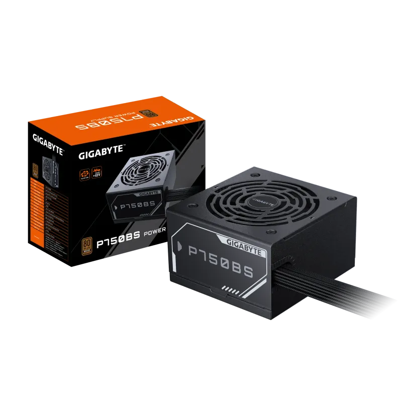 GIGABYTE 750W 80+ Bronze, Quiet Fan, Active Power Protection, Power Supply
