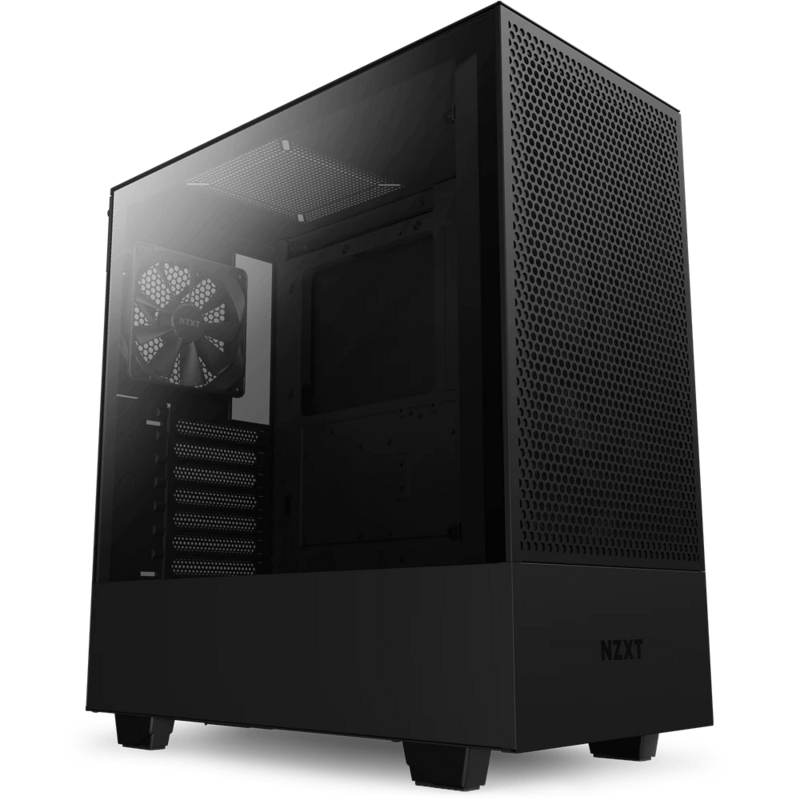 NZXT H510 Flow TG ATX Case ( Free 2x 120mm Aer Fans )