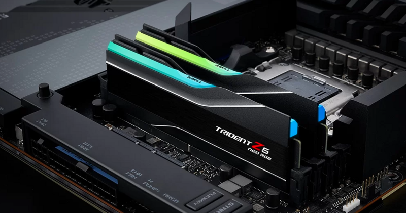 G.Skill Trident Z5 Neo RGB 32GB (2x16GB) 6000MHz CL36-36-36-96 DDR5 Memory Kit