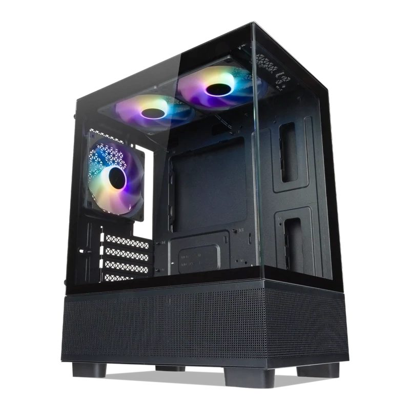 Tecware Infinity M2 Dual TG MATX Gaming Case ( Free 1x 120mm ARGB Fans )