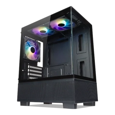 Tecware Infinity M2 Dual TG MATX Gaming Case ( Free 1x 120mm ARGB Fans )