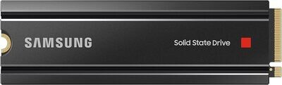Samsung 980 Pro 1TB Heatsink PCIE 4.0 NVME M.2 SSD (RW: 7,000/5,000MB/s)