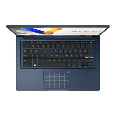 Asus Vivobook Go 14 Laptop (Quiet Blue) | 14" FHD (1920x1080) | i5-1334U | 8GB RAM | 512GB NVME SSD | Intel UHD Graphics | Windows 11 Home