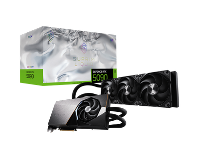 MSI GeForce RTX™ 5090 32GB SUPRIM LIQUID SOC GDDR7 512-bit Video Card